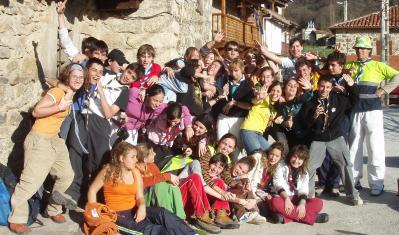 Los jóvenes scouts de 14 y 15 años se reunieron en Liébana