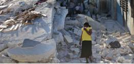 Scouts de Haití ayudan tras el terremoto